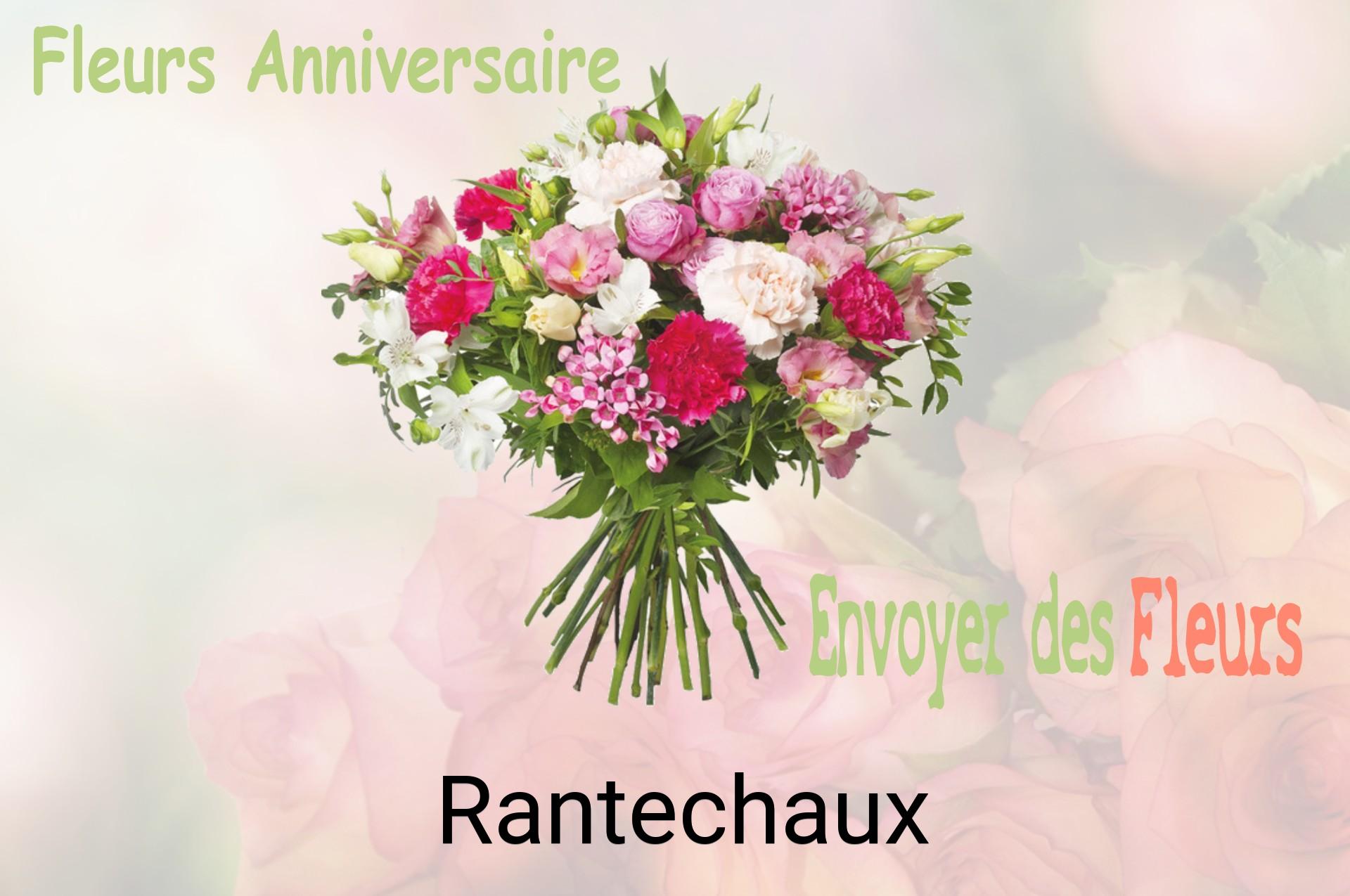 Bouquet de fleurs d’anniversaire livré à Rantechaux